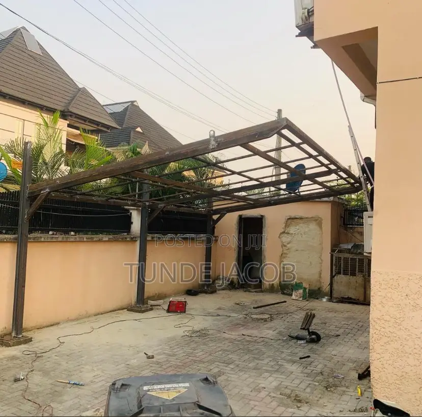 Carport Made With Aluminum Roofing Sheets