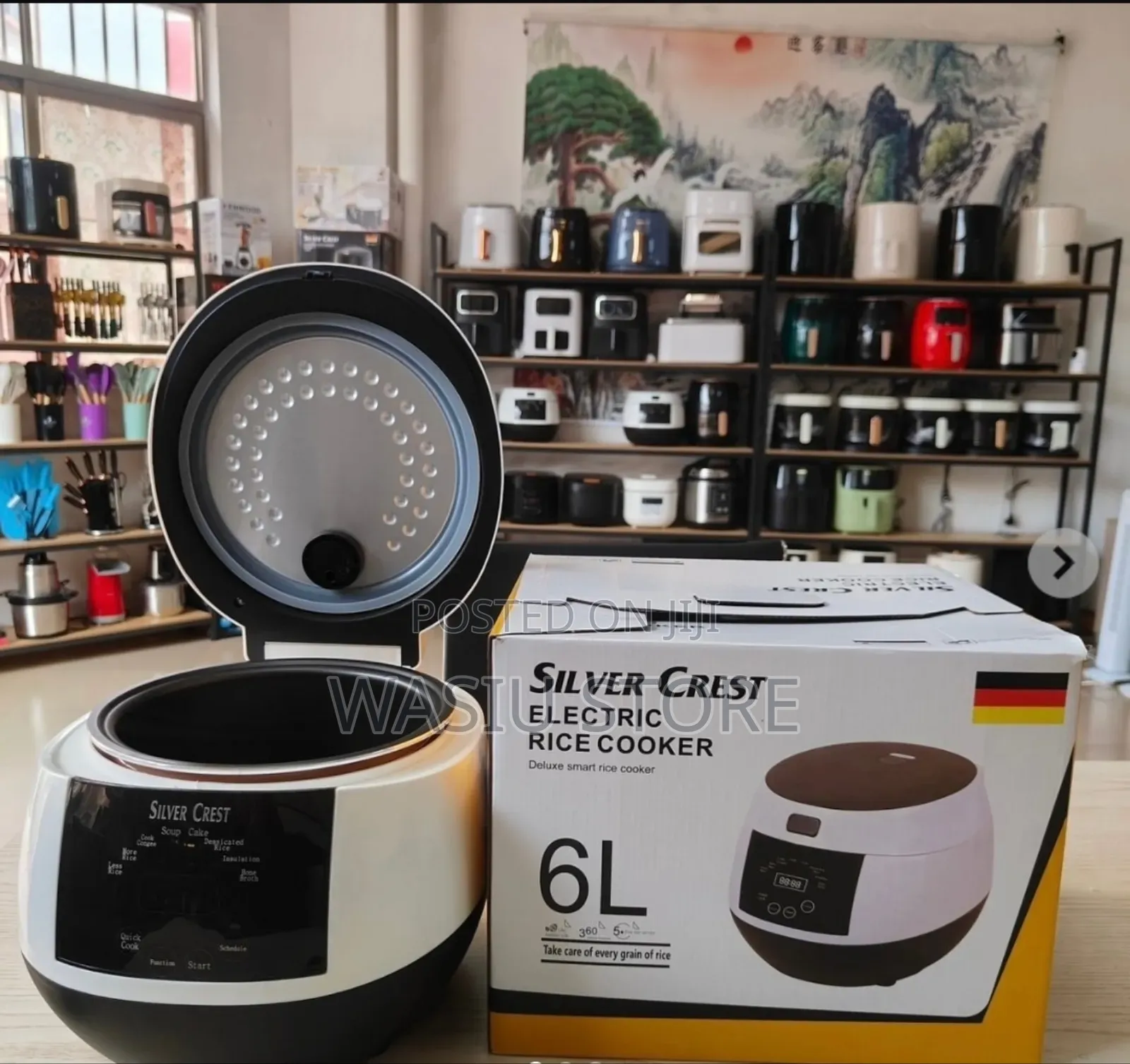 Silver Crest Electric Rice Cooker