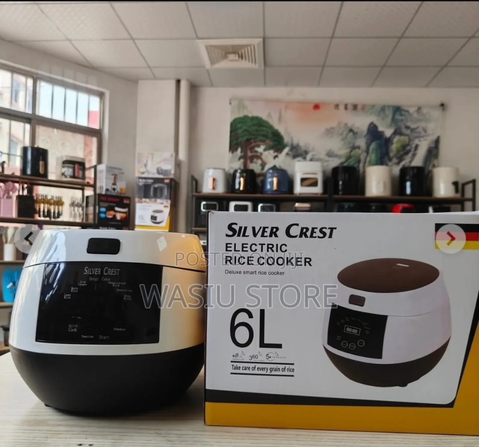 Silver Crest Electric Rice Cooker