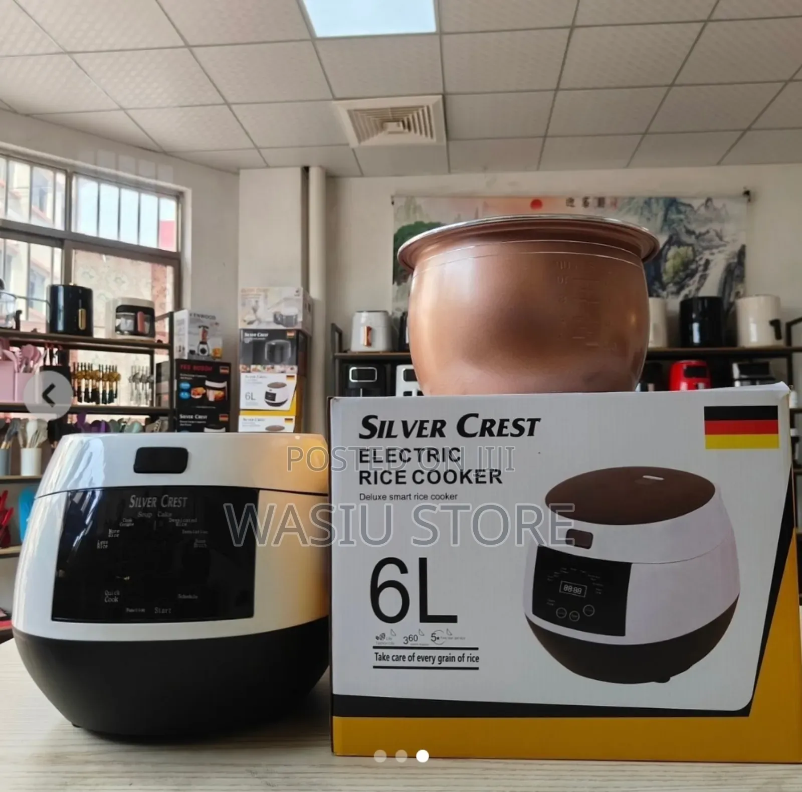 Silver Crest Electric Rice Cooker
