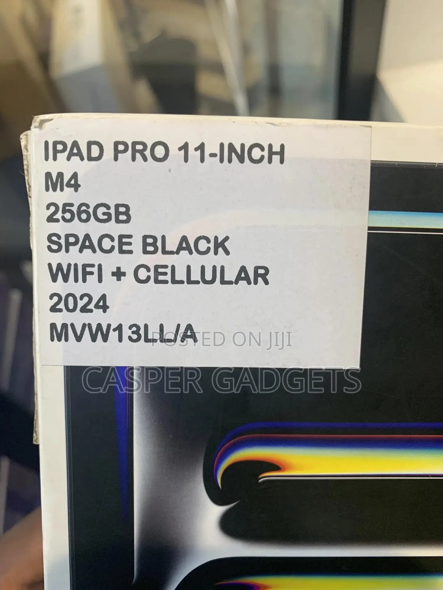 New Apple iPad Pro 13 (2024) 256 GB Black