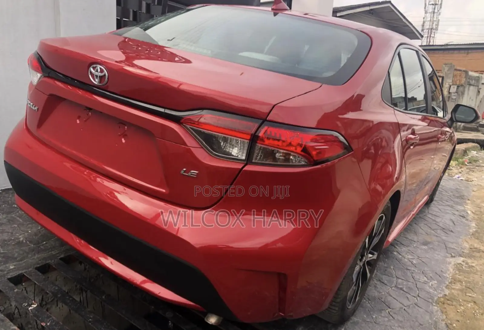 Toyota Corolla L 4dr Sedan (1.8L 4cyl CVT) 2017 Red