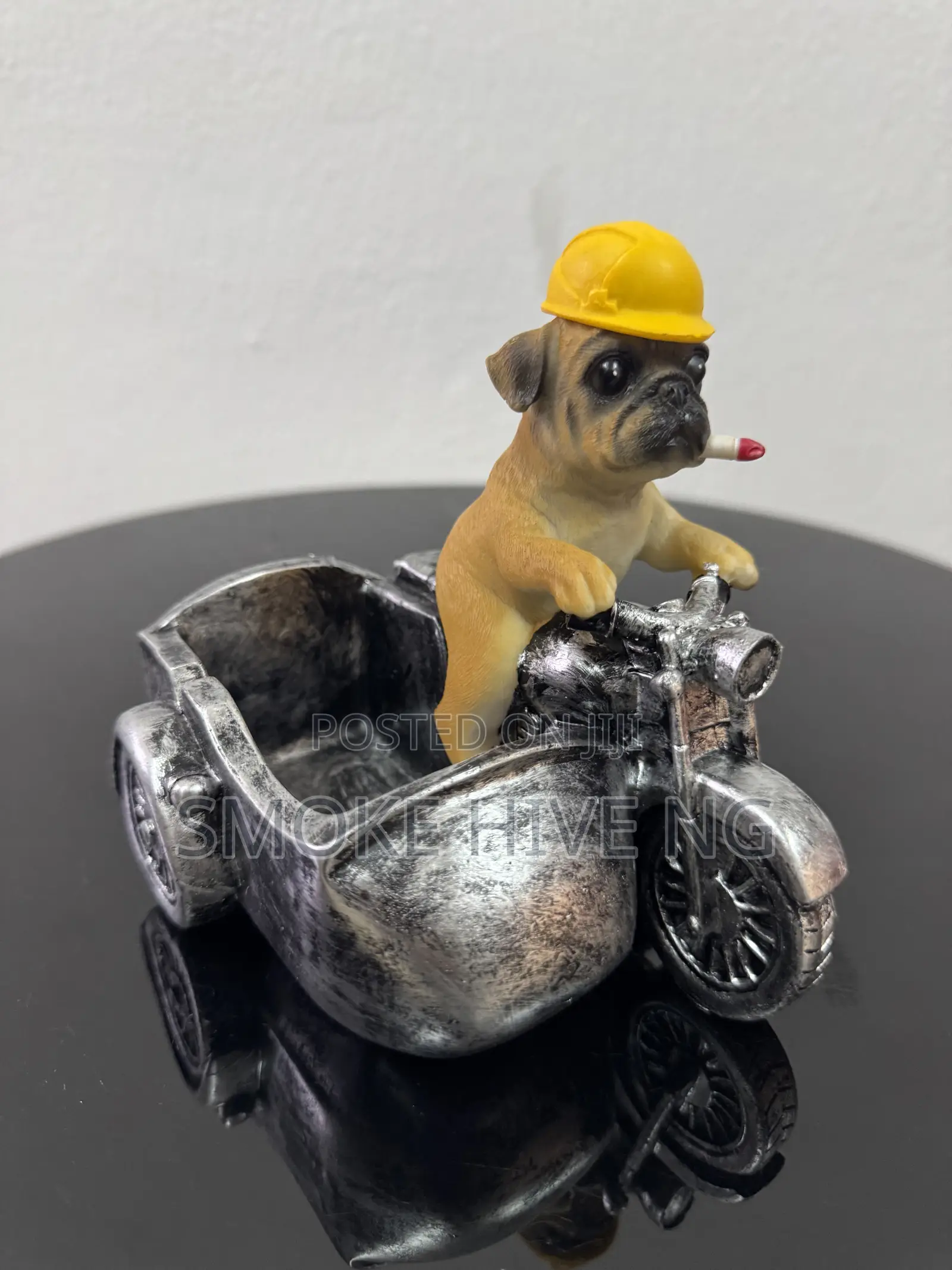 Bike Design Sculptured Ashtray