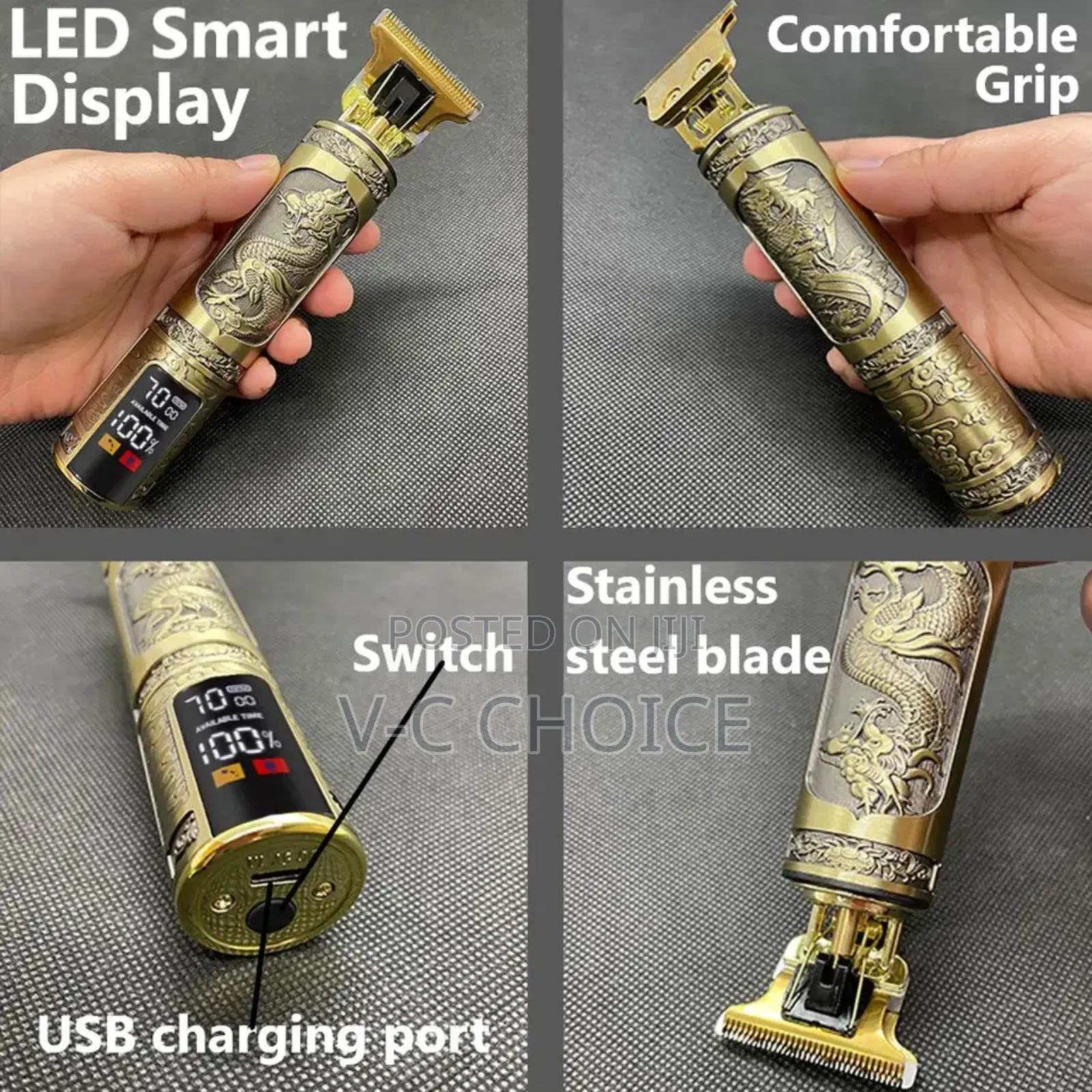 Professional Hair Clipper For Shaving Haircut Beard Trimmer