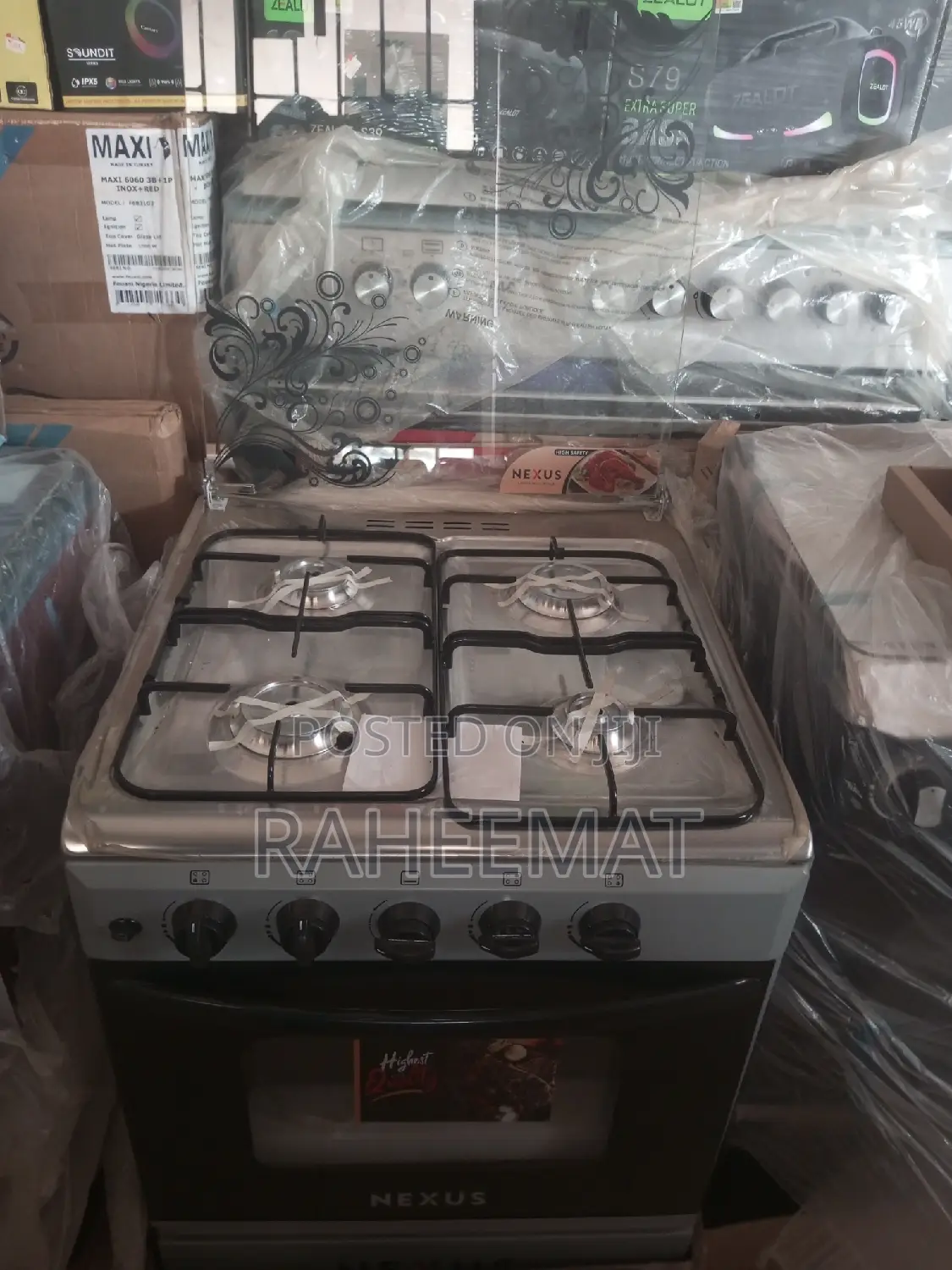Nexus Gas Cooker With Oven – Fast Cooking