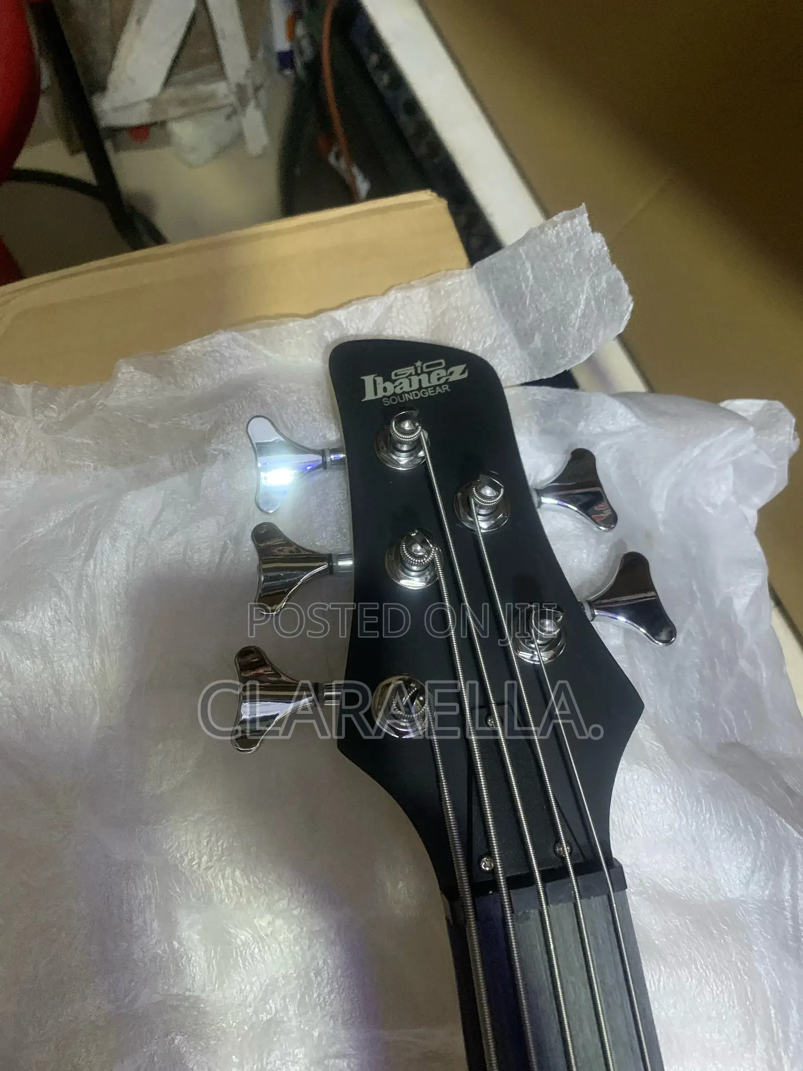 Five Ibanez Strings Electric Bass Guitar