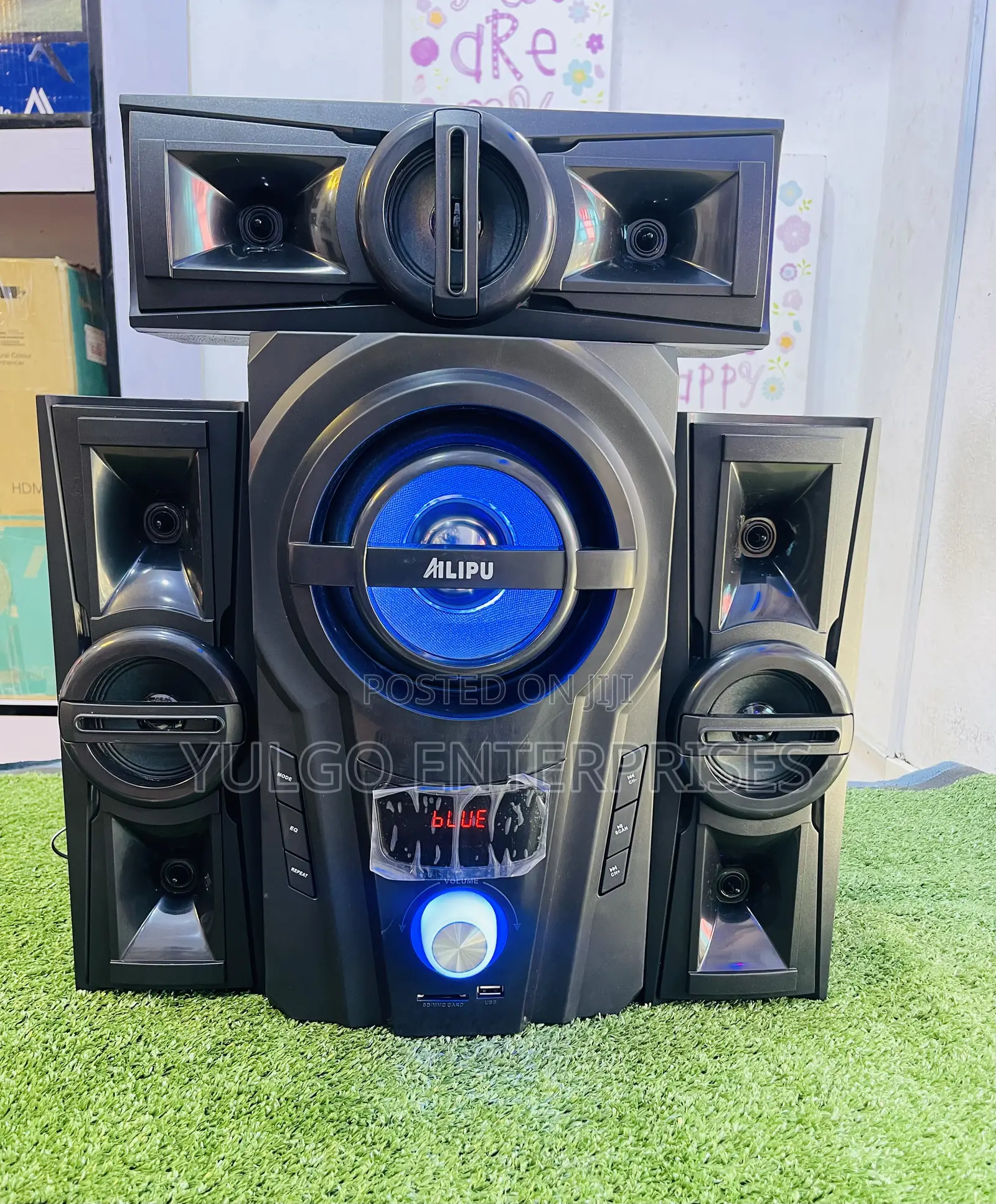 Ailipu 3.1 Channel Home Theater, Bluetooth, Sd Card, Fm Radio