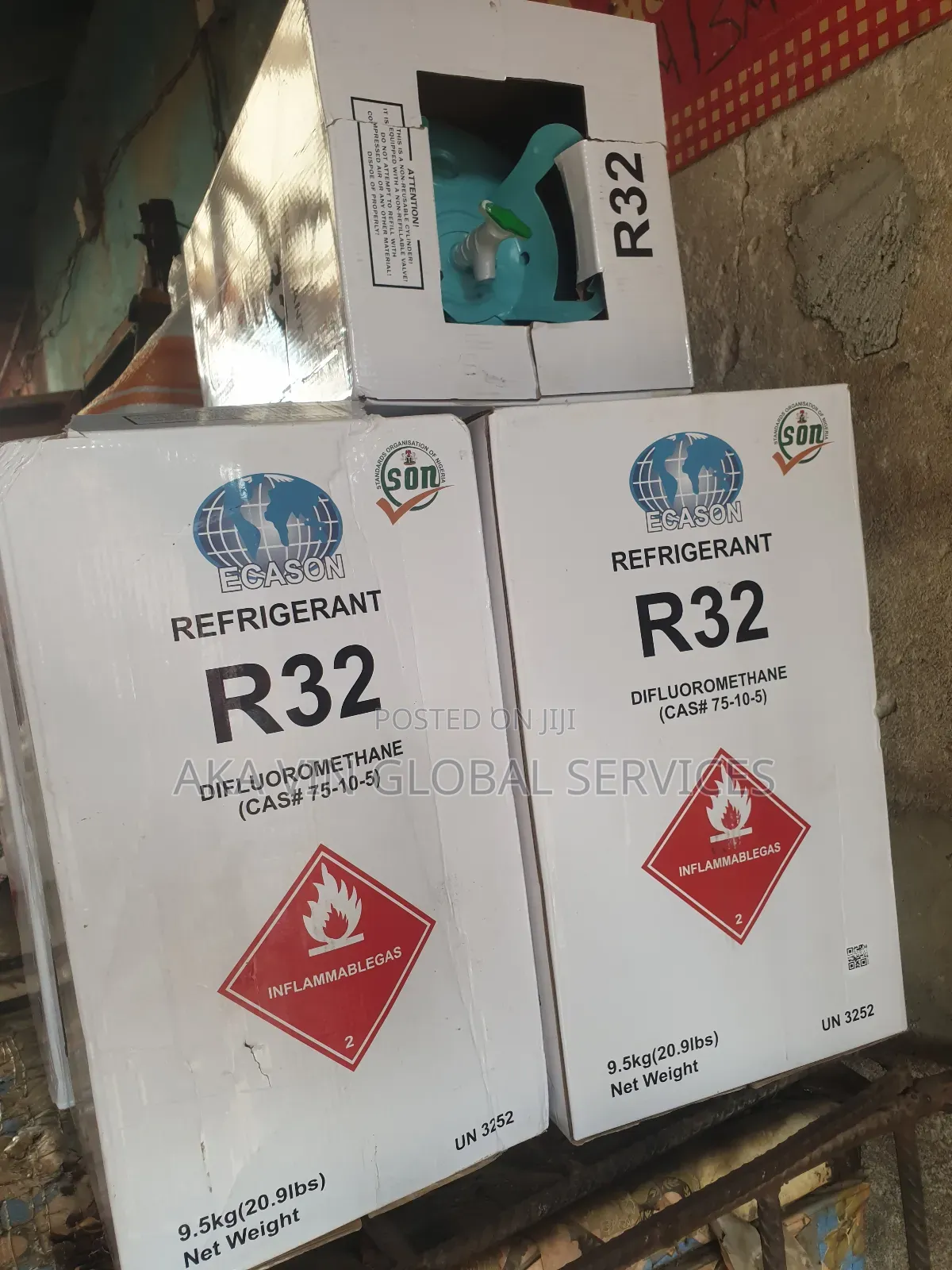Refrigerant Gas R-32 9.5kg