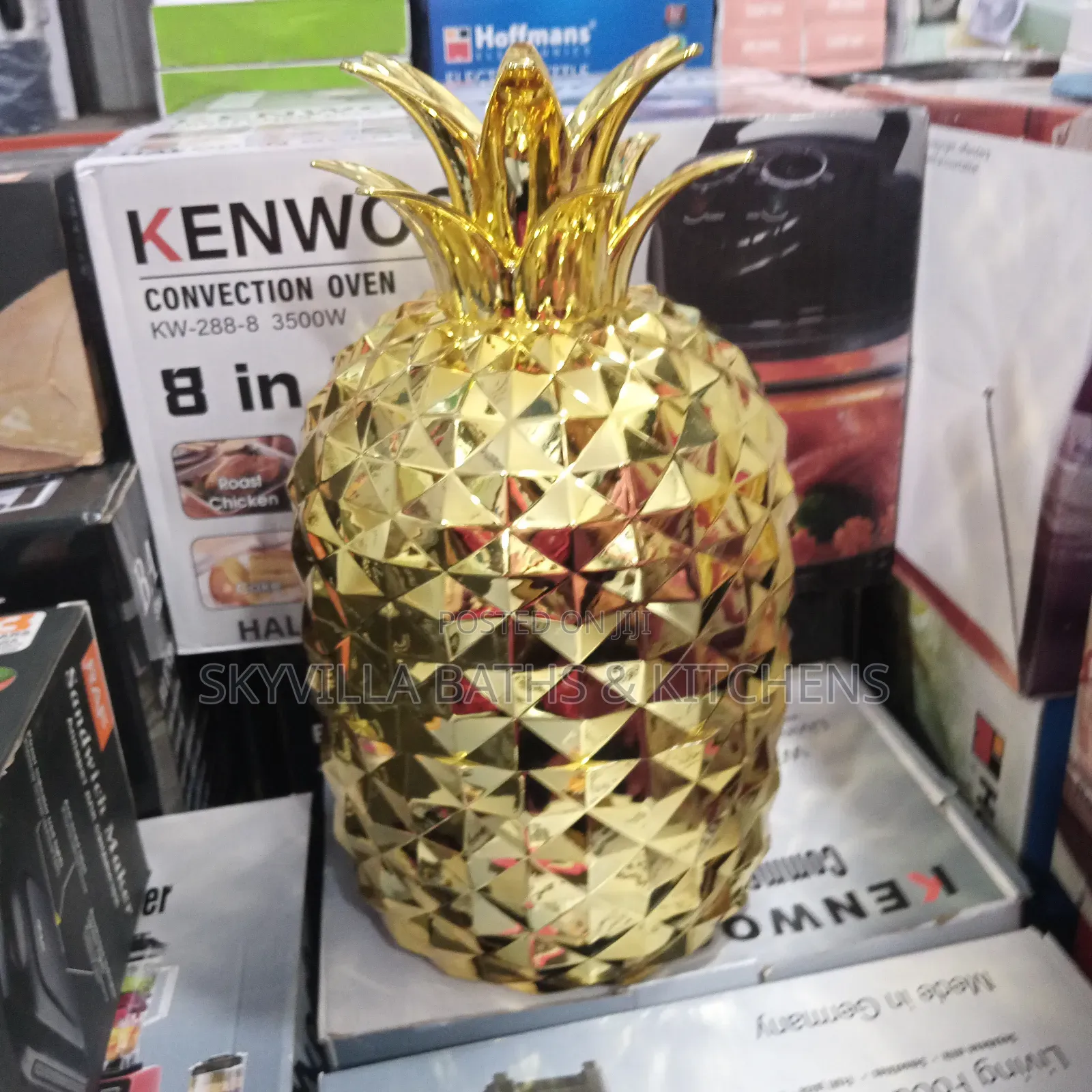 Golden Pineapple Cutlery