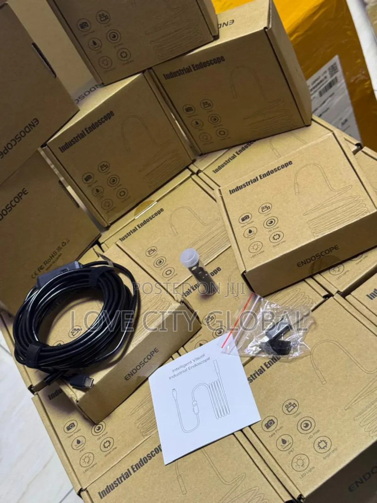10m Dual Lens Wifi Hd Industrial Endoscope Inspection Camera