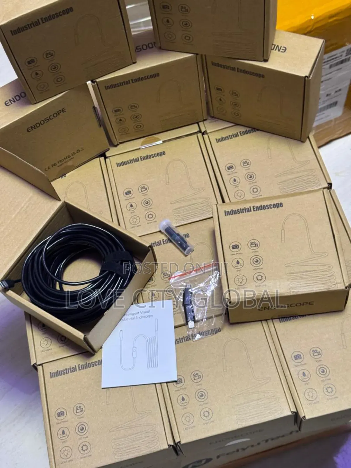 10m Single Lens Waterproof Inspection Camera Wifi Endoscope