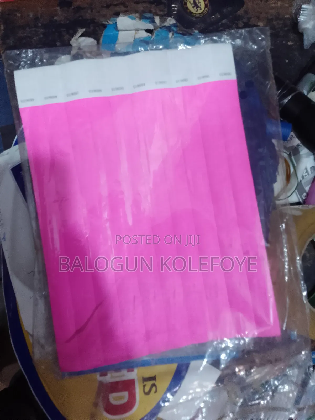 Event Wrist Band, Security or One Time Hand Band for Party