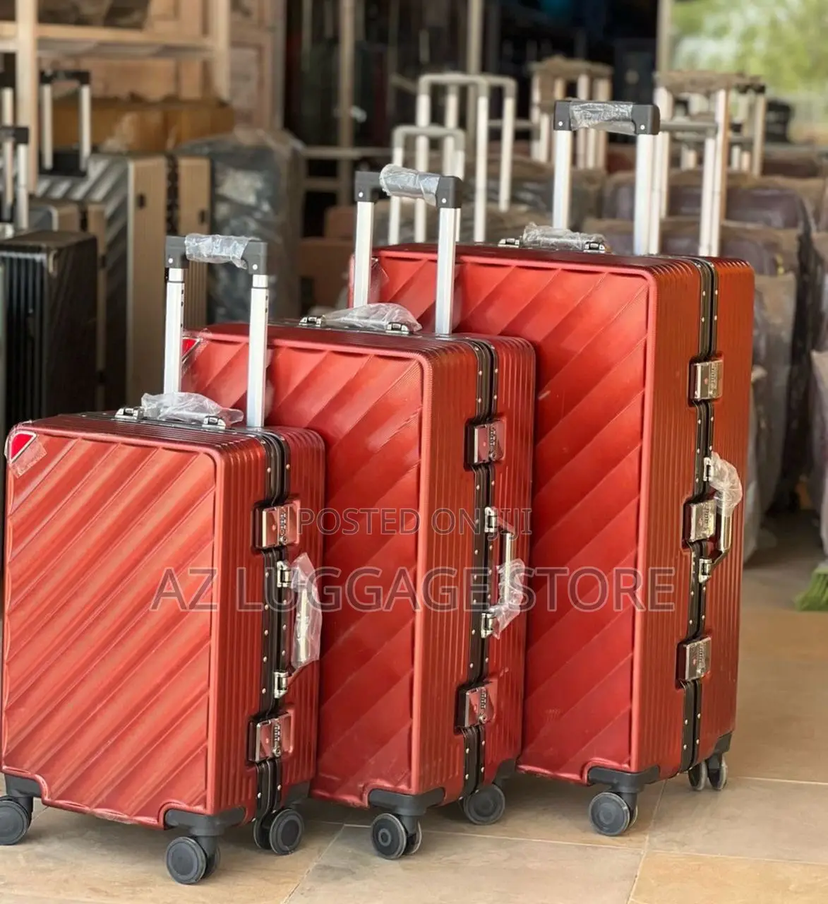 Set of Box Aluminum Luggage