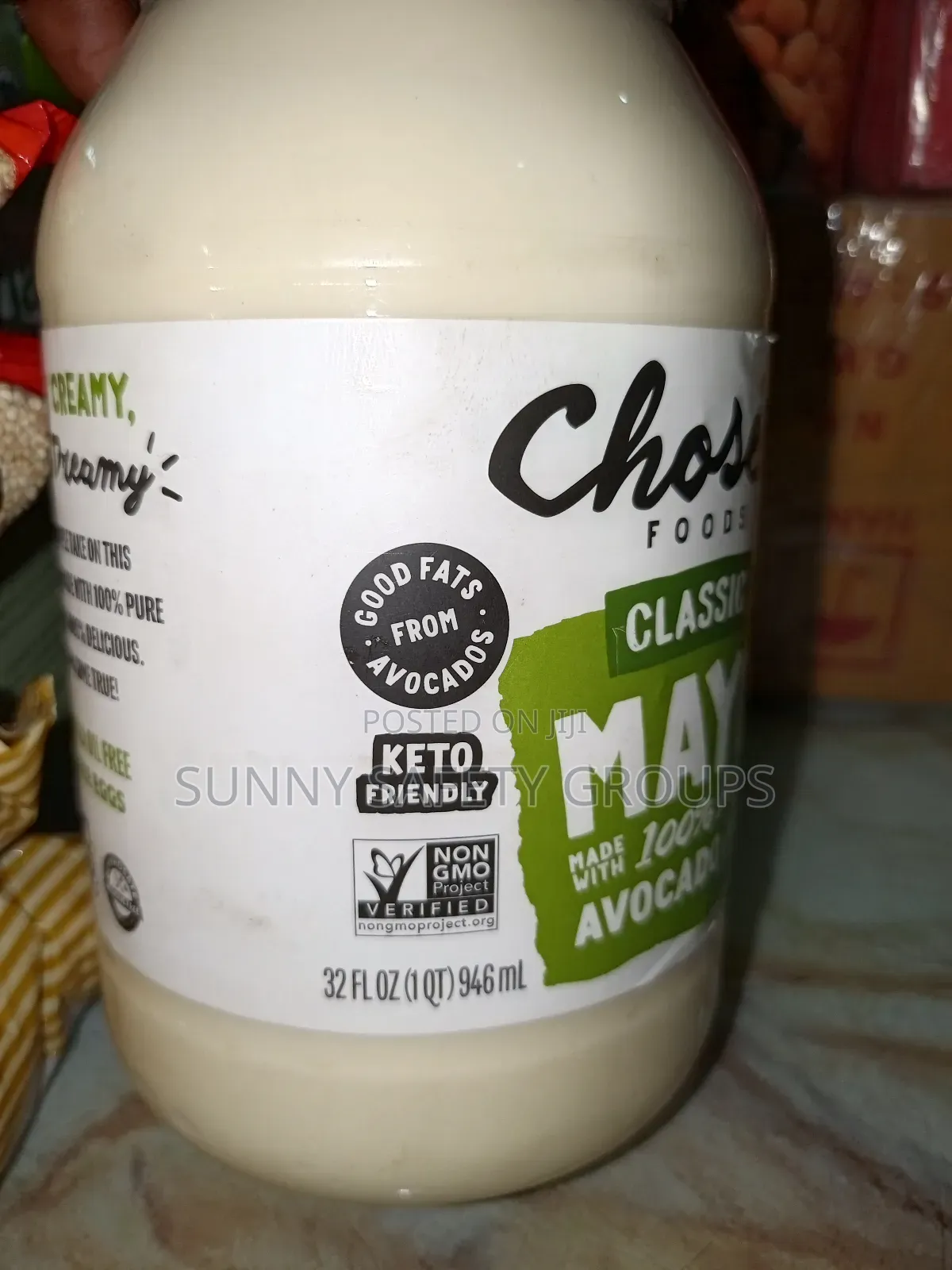 Keto Diet Chosen Avocado  Mayonnaise,No Sugar