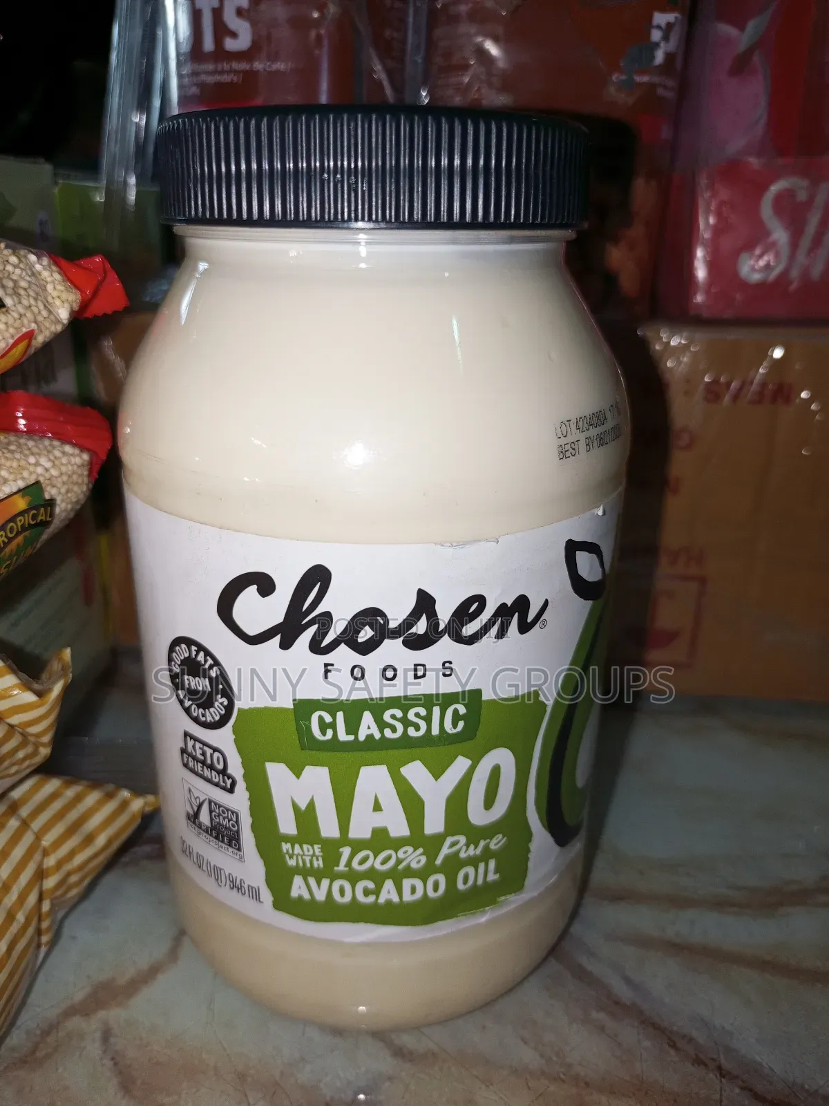 Keto Diet Chosen Avocado  Mayonnaise,No Sugar