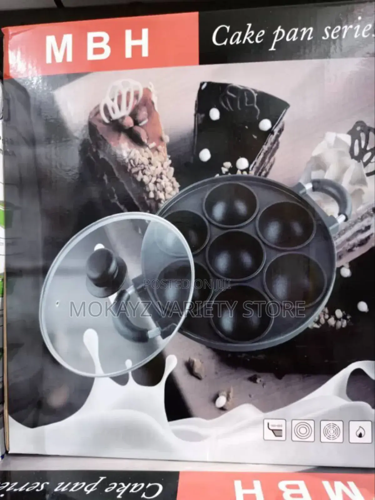 Non Stick Masa Pan With Lid