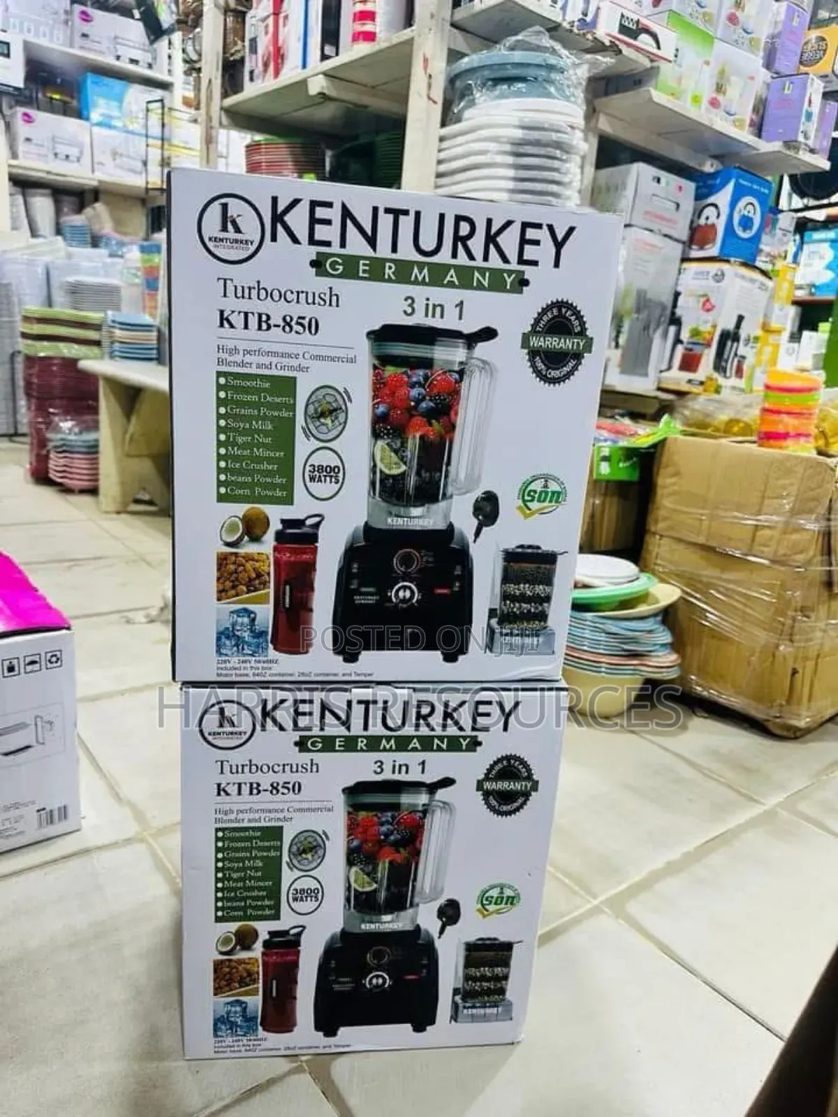 Kenturkey 3 in 1 Commercial Blender