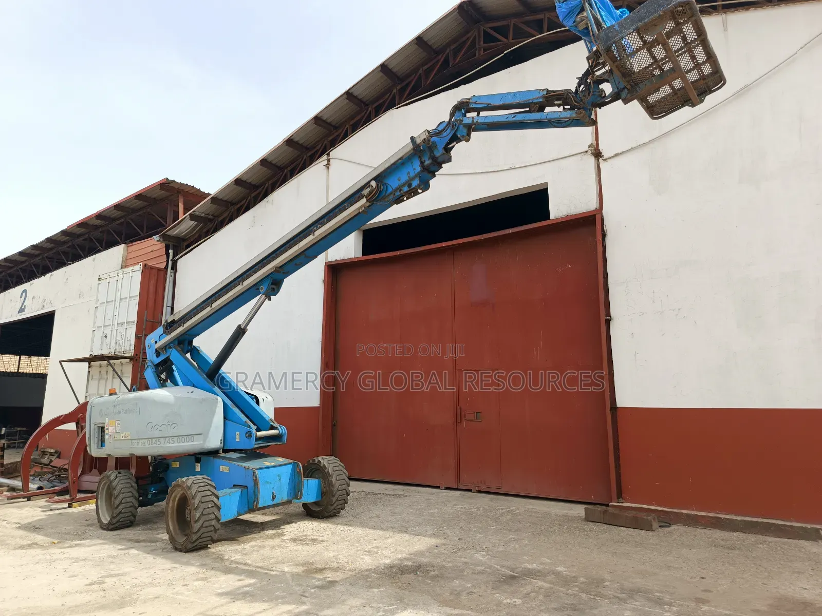 Super Strong Foreign Used Jlg Man Lift Crane For Sale