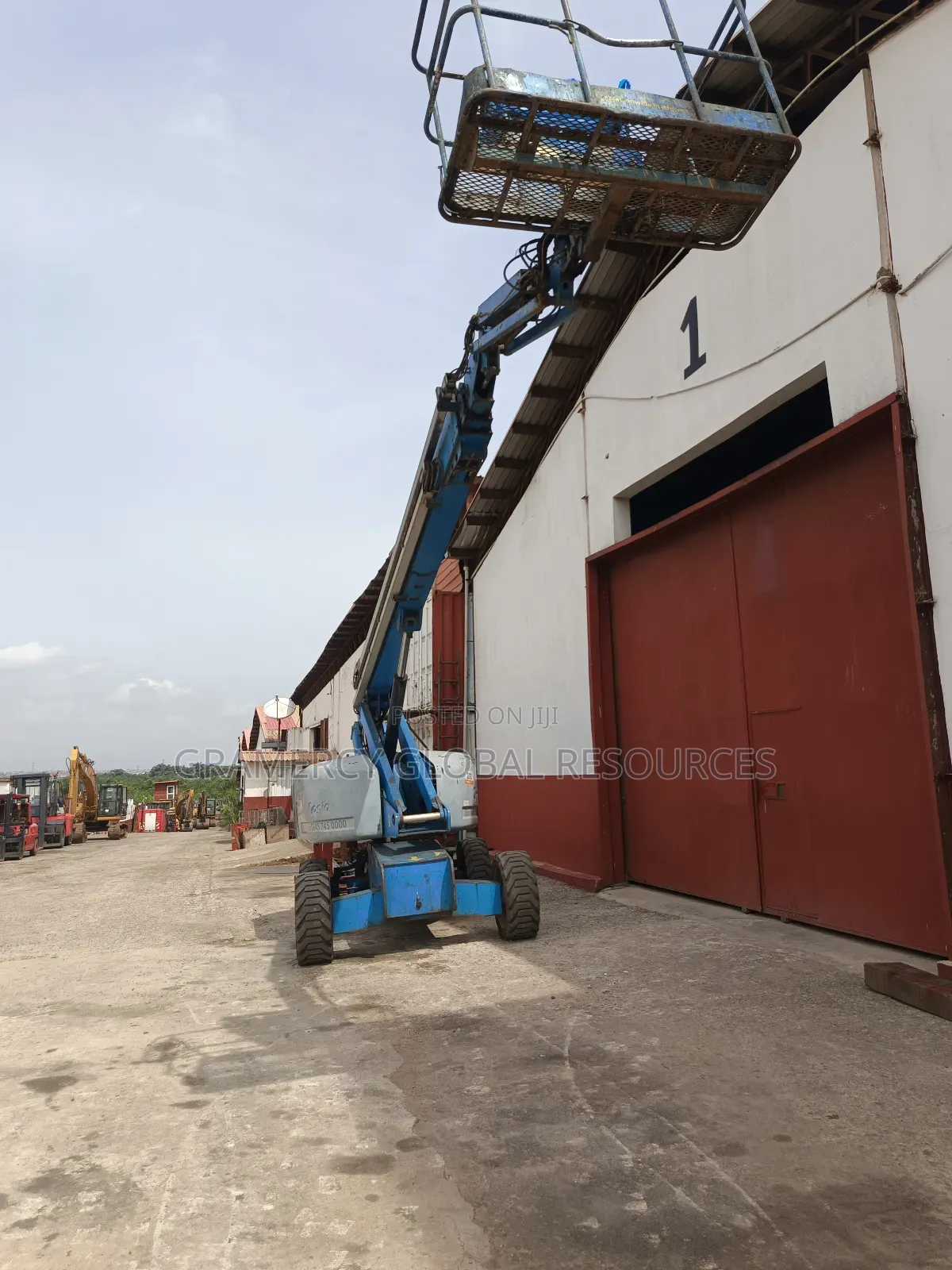Super Strong Foreign Used Jlg Man Lift Crane For Sale