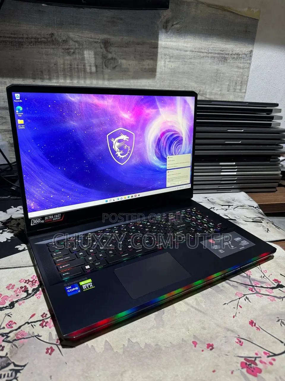 Laptop MSI GE66 Raider 32GB Intel Core I7 SSD 1T