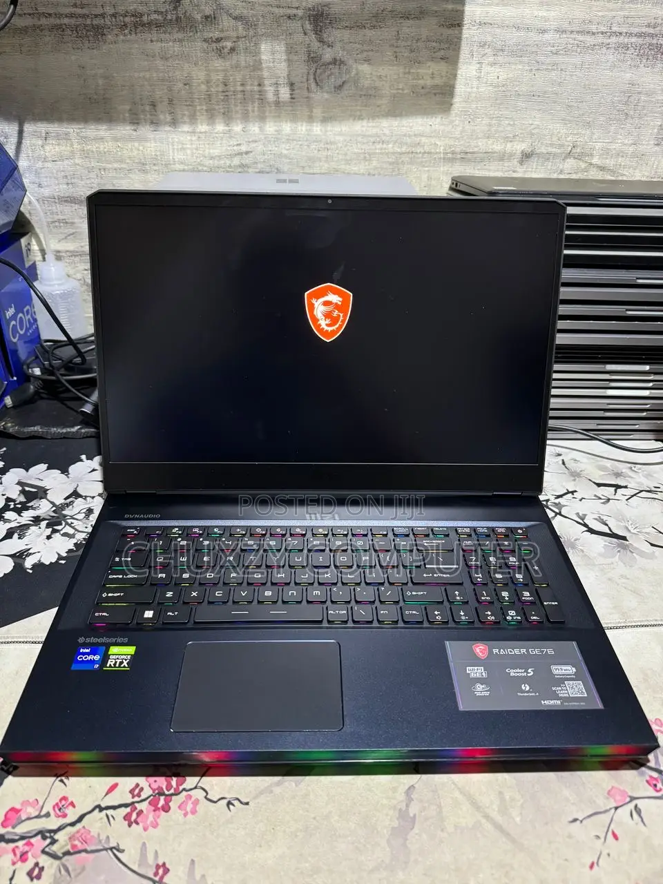 New Laptop MSI Raider GE76 12UGS 16GB Intel Core I7 SSD 1.5T