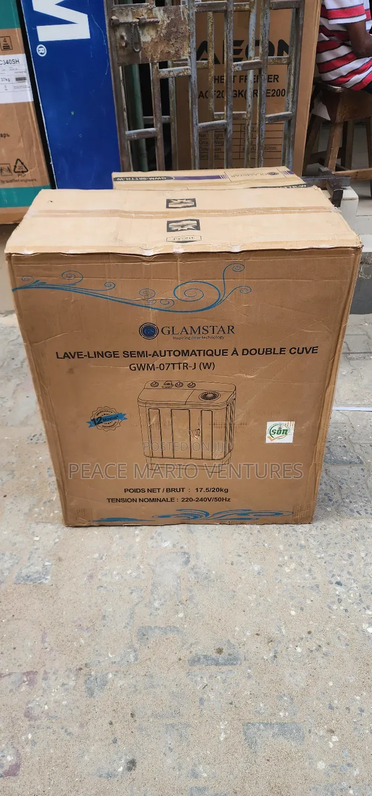 Glamstar Quality 7.0kg Washing Machine With Spining Part