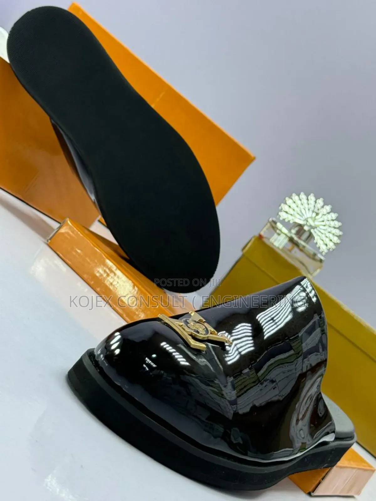 Louis Vuitton Leather Half Shoe