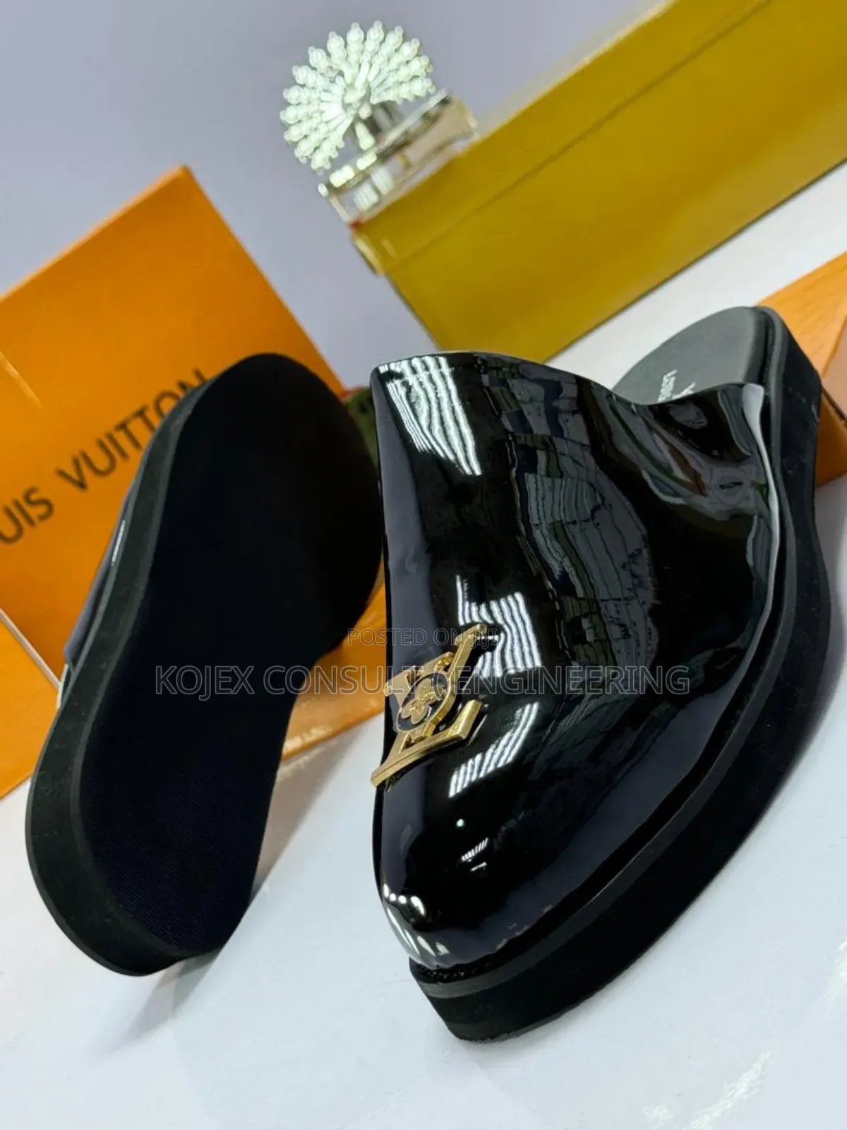 Louis Vuitton Leather Half Shoe