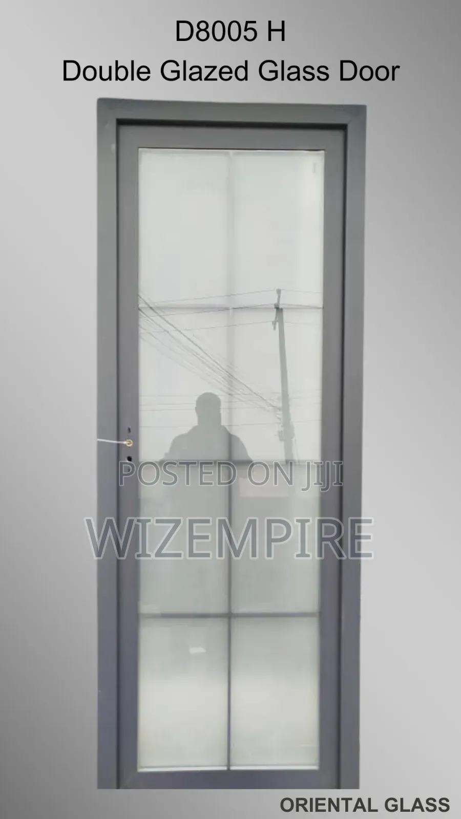 Full Glass Aluminum Doors Available