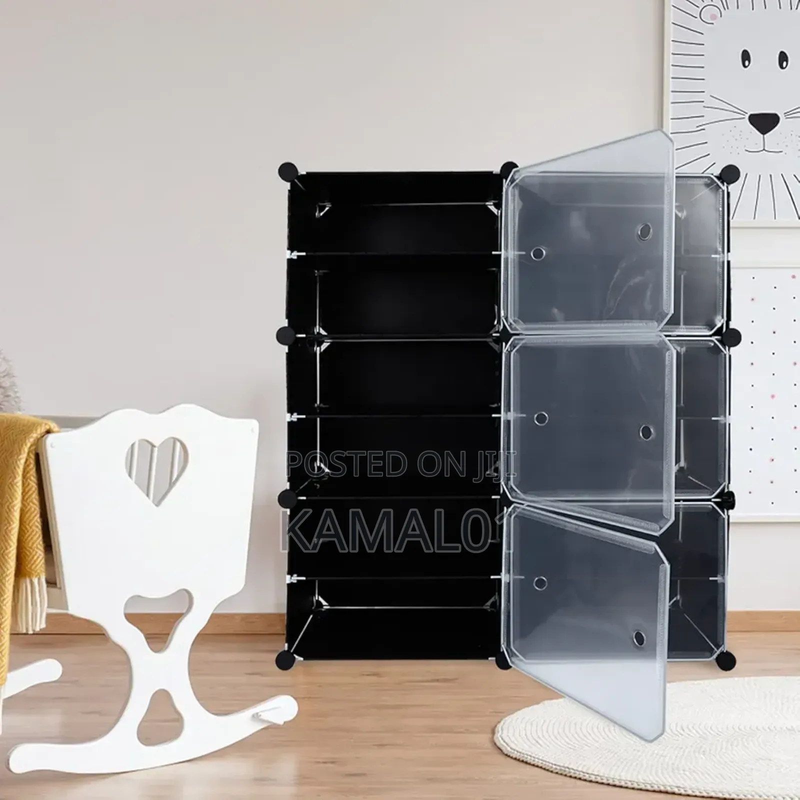 Multi-Layer Dustproof Shoe Cabinet Household Storage Rack