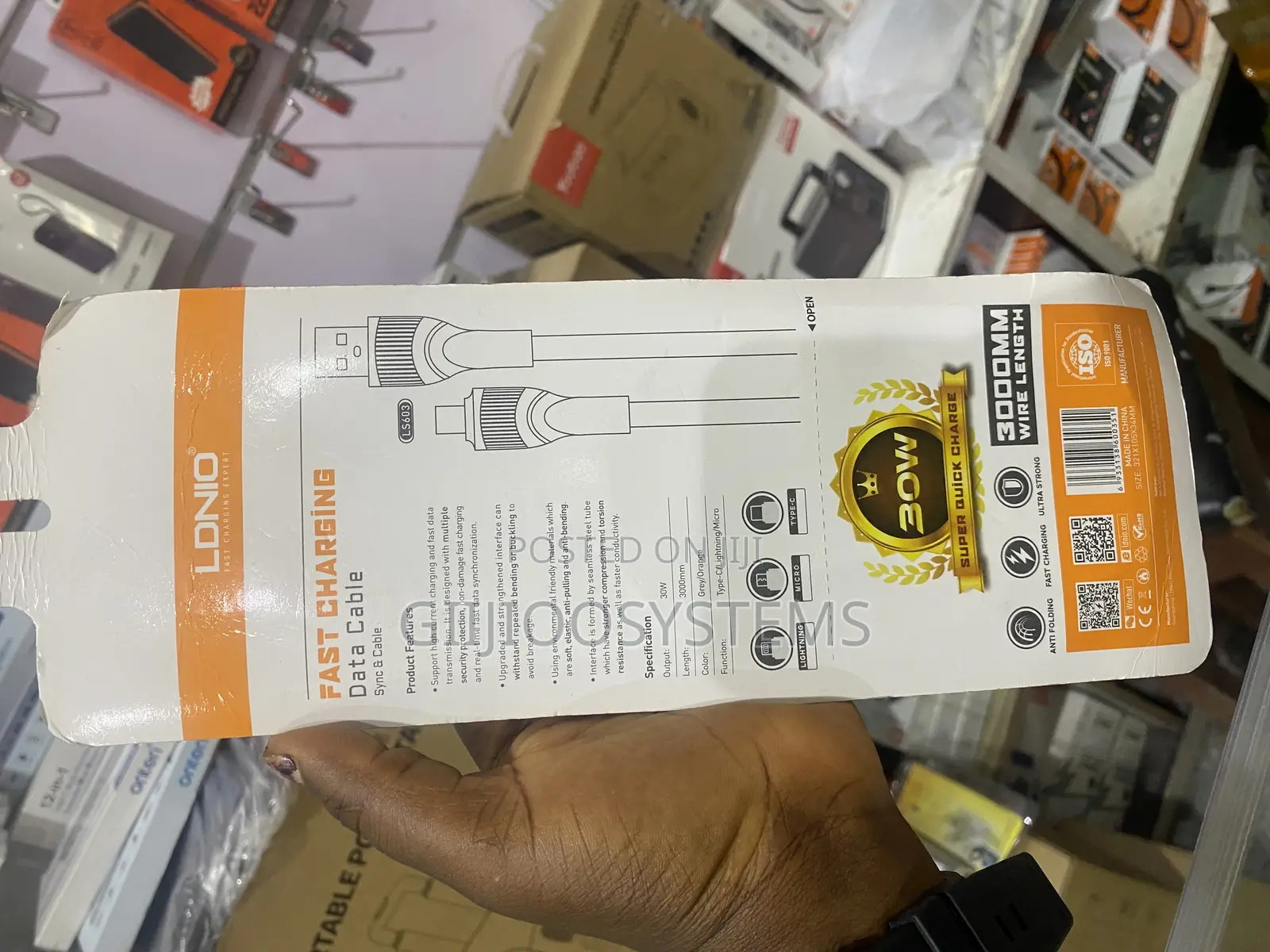 Ldnio 30watts 3 Meter Charging Cable