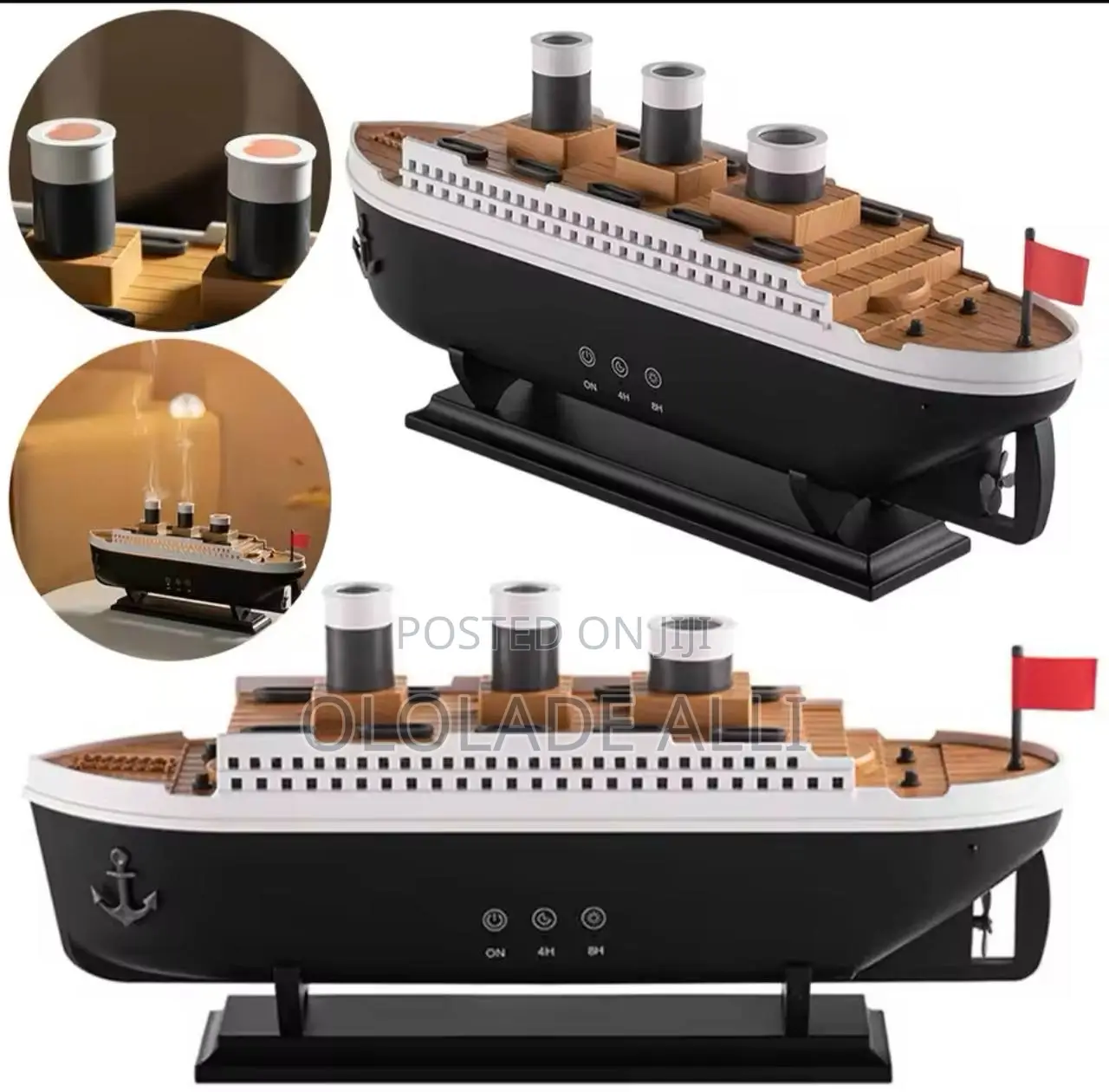 Titanic Ship Model Air Humidifier 250ml