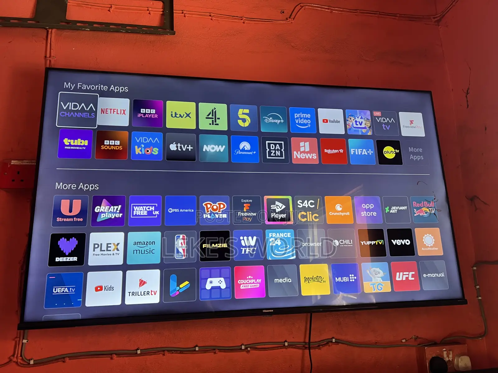 55” Hisense A6 Smart Tv Bluetooth Enabled