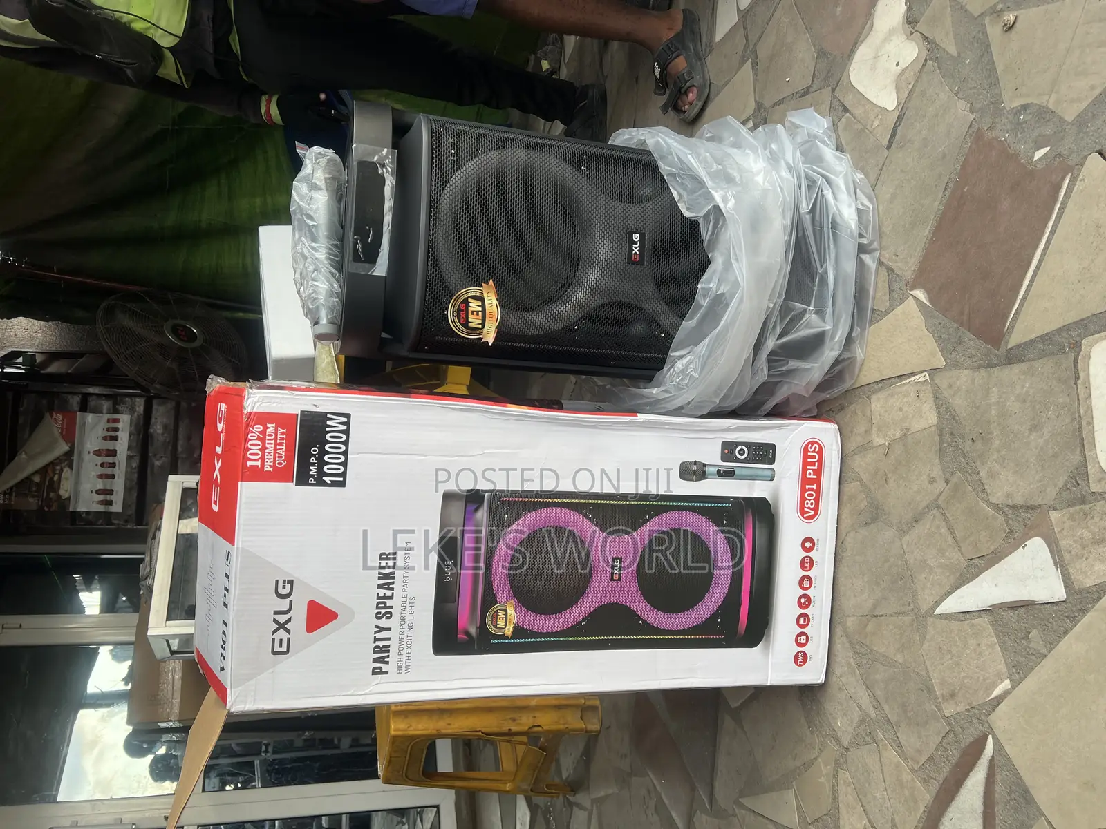 10000watts Exlg Party Speaker