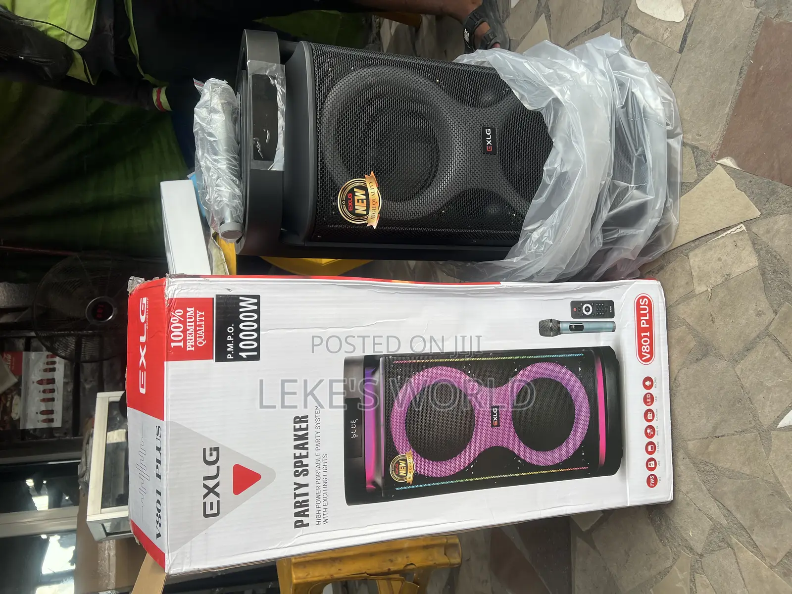 10000watts Exlg Party Speaker