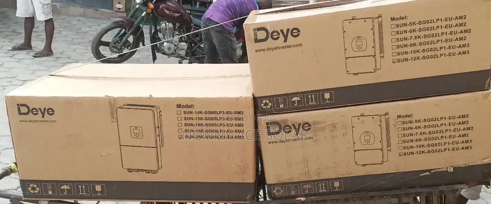 Deye 12kw Single Phase Hybrid Inverter 48v