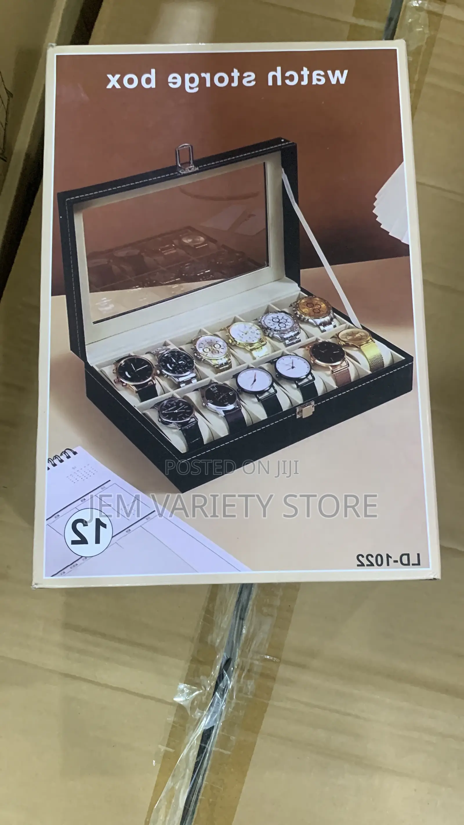 12 Slot Wrist Watch Box