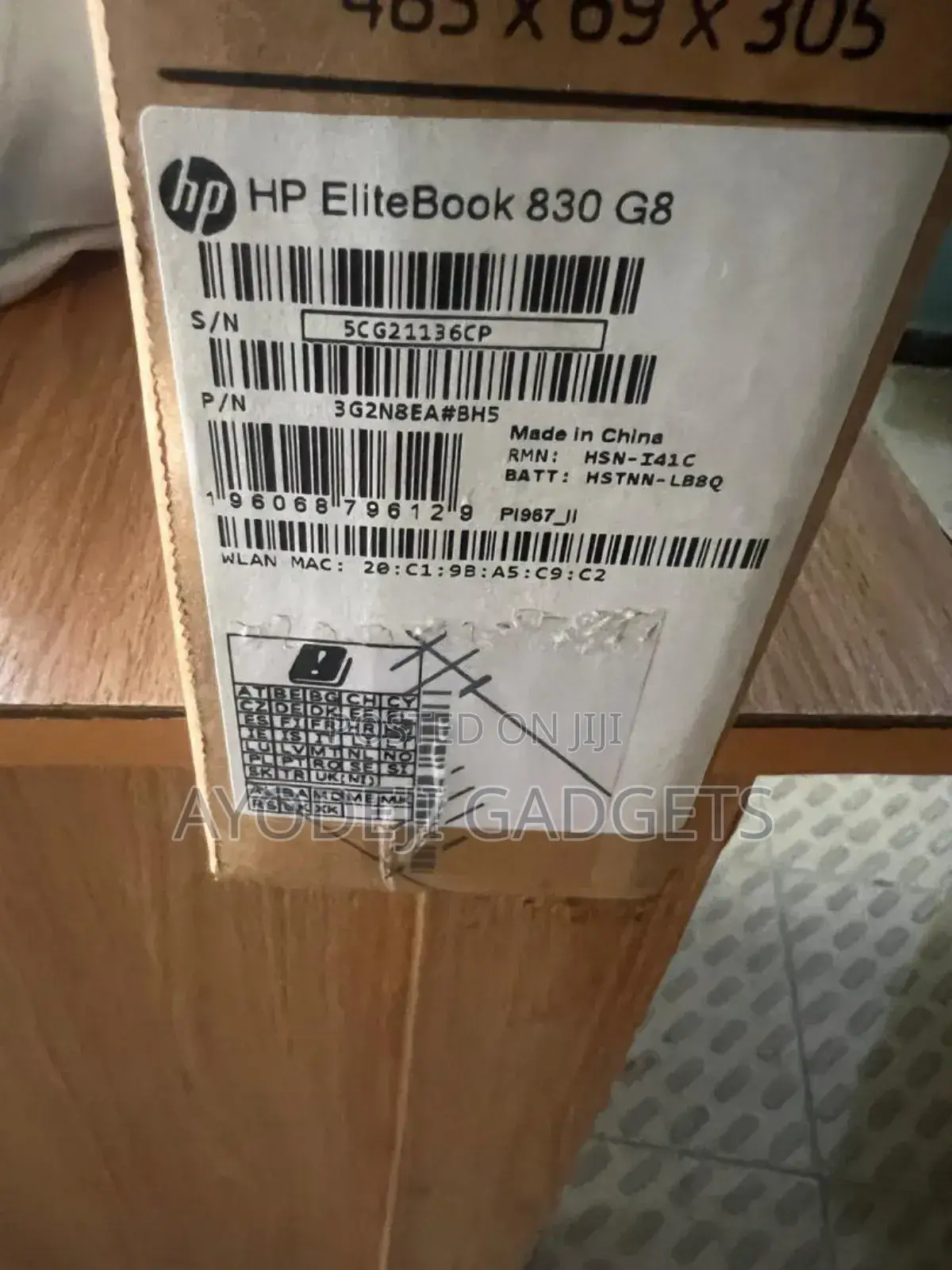 New Laptop HP EliteBook 830 G8 8GB Intel Core i5 HDD+SSD 512GB