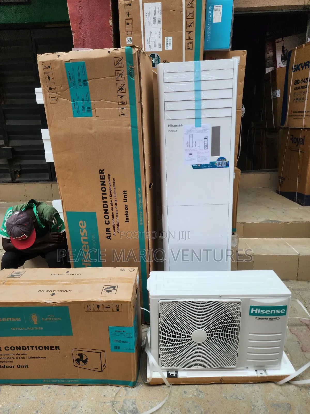 Hisense 2tons Standing Inverter Airconditioner With Warranty