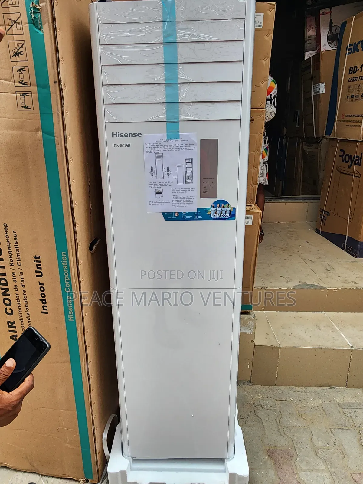 Hisense 2tons Standing Inverter Airconditioner With Warranty