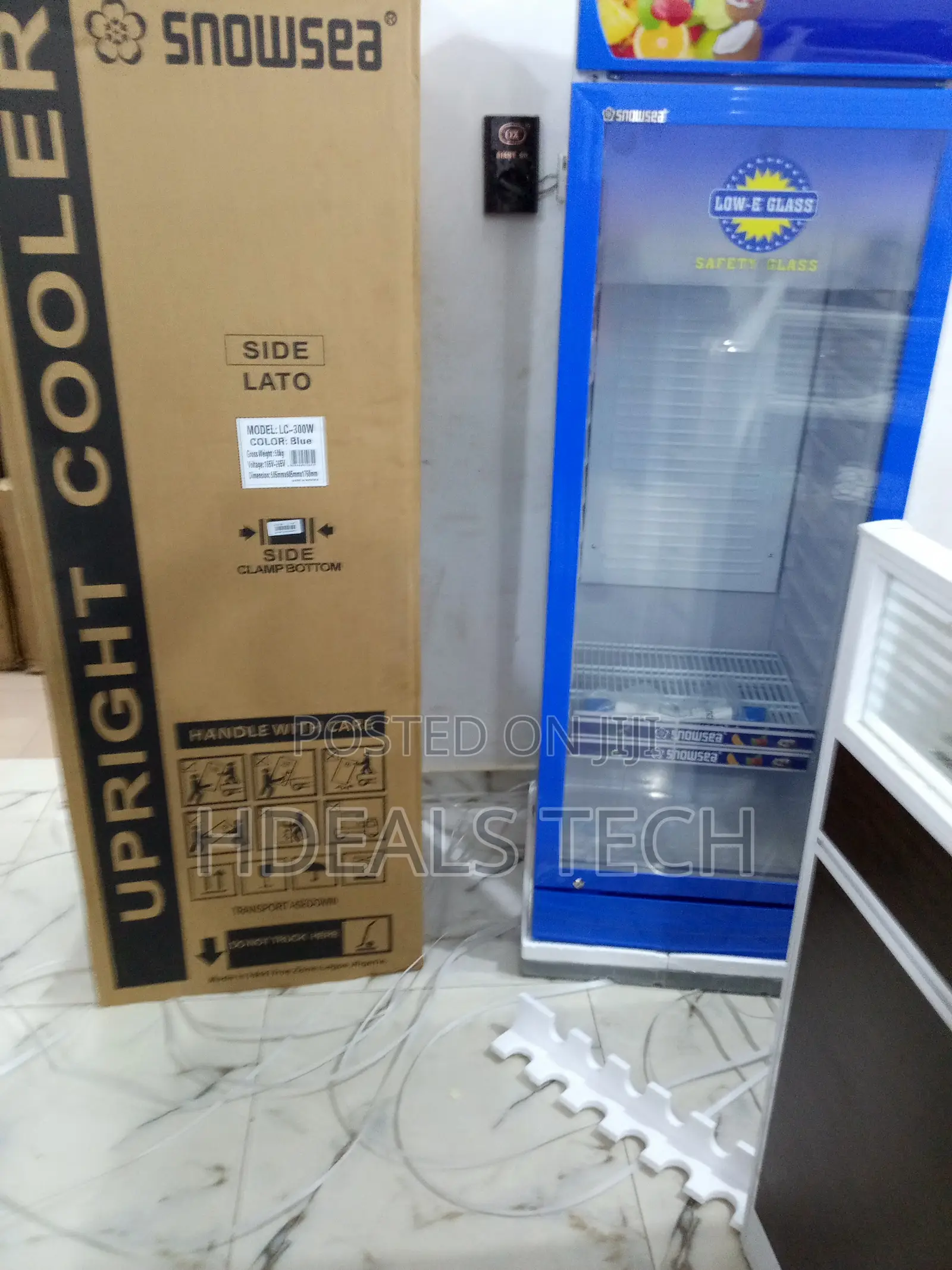 Snowsea Lc-300w Vertical Freezer - Modern Design
