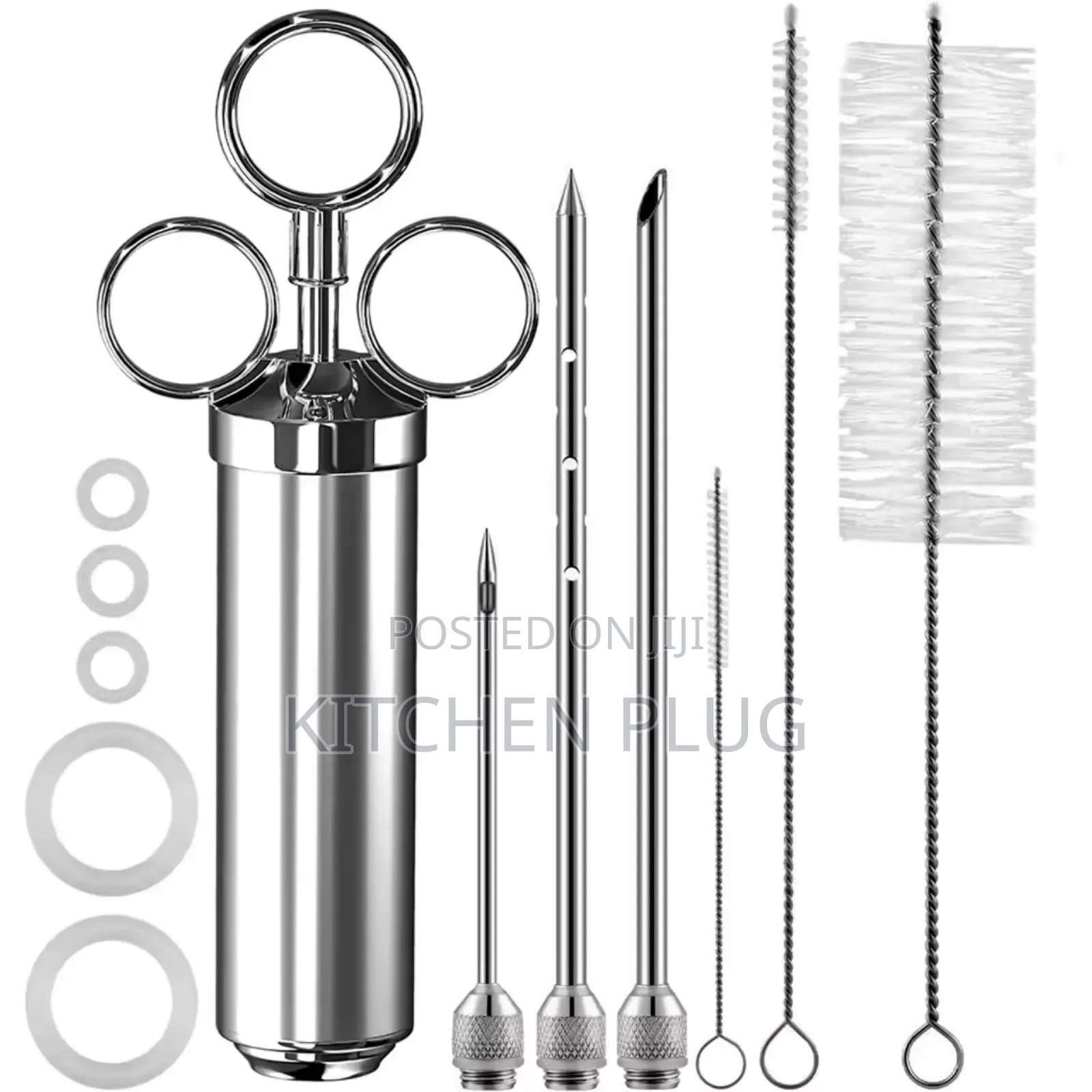 Marinade Injector" Kits 『 Stainless Steel Meat Injector 』