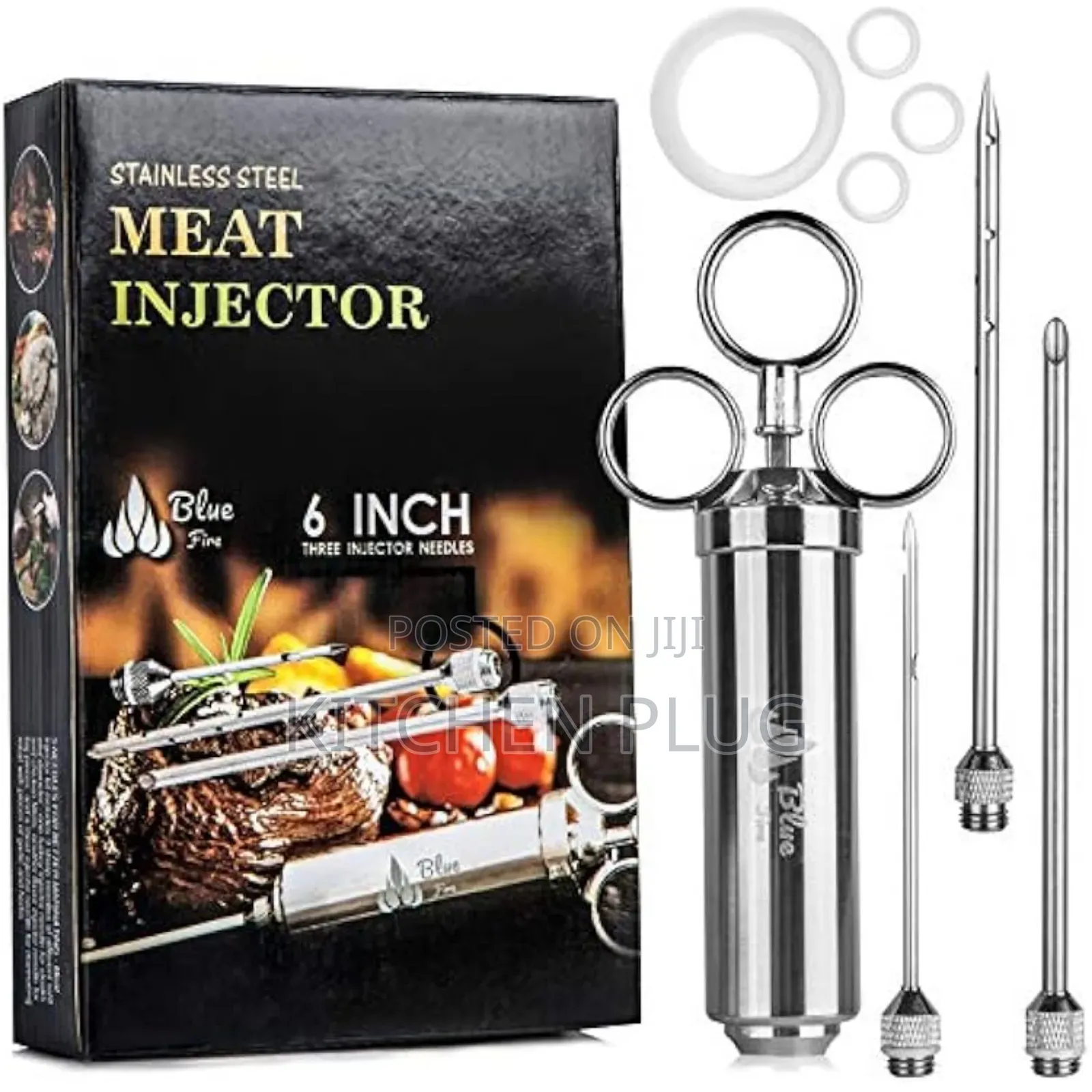 Marinade Injector" Kits 『 Stainless Steel Meat Injector 』