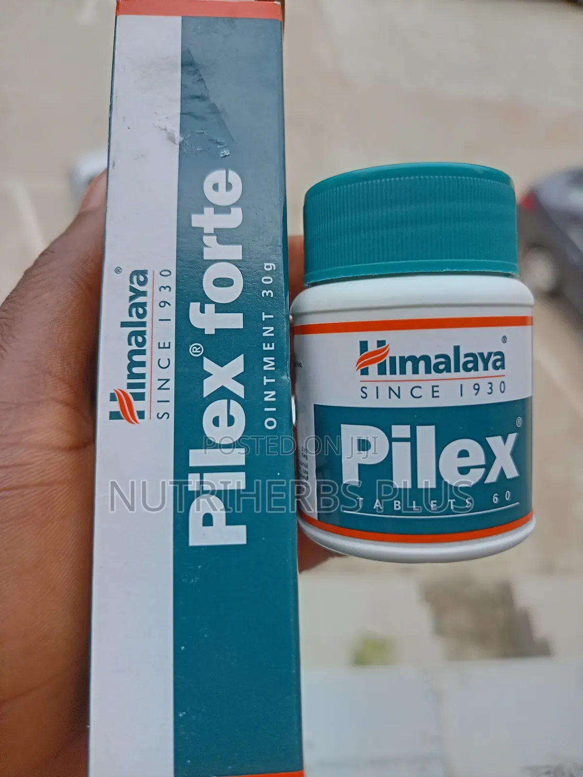 Himalaya Pilex Tablets and Ointment 100% Treatment for Pile