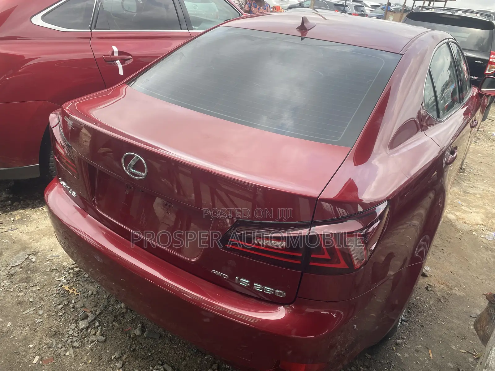 Lexus IS 250 2010 Red