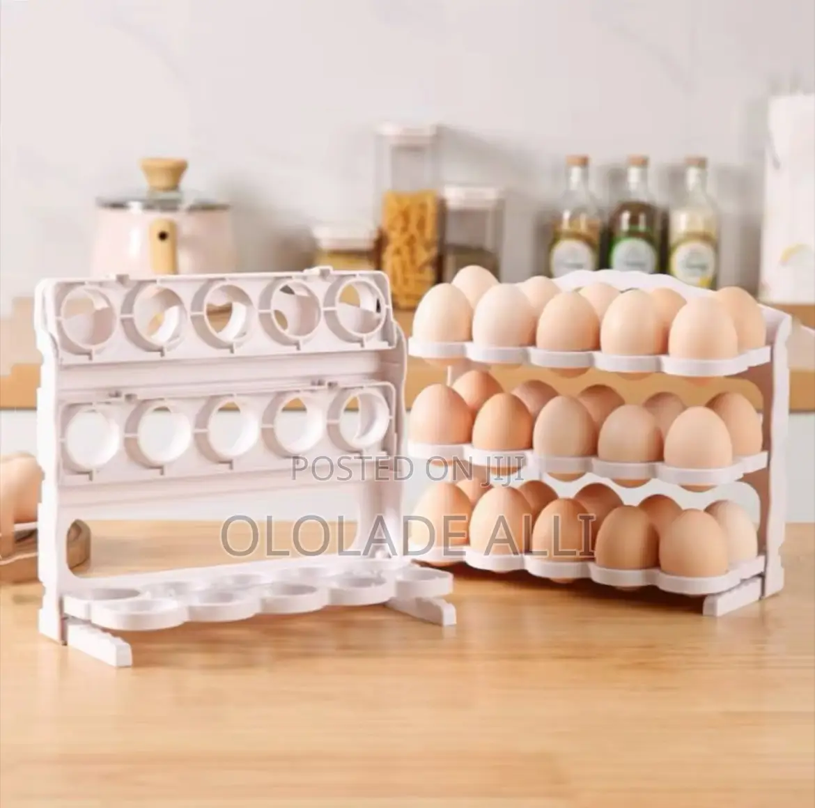 3 Layer Foldable Egg Storage Box
