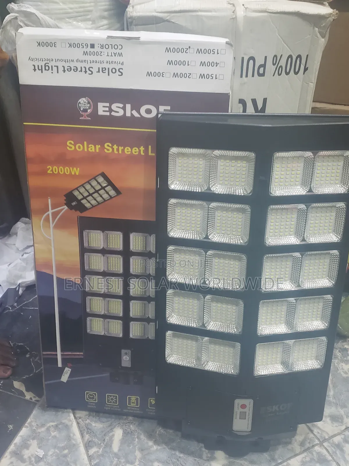 Best Quality Solar Street Light 2000watts 20 Eye