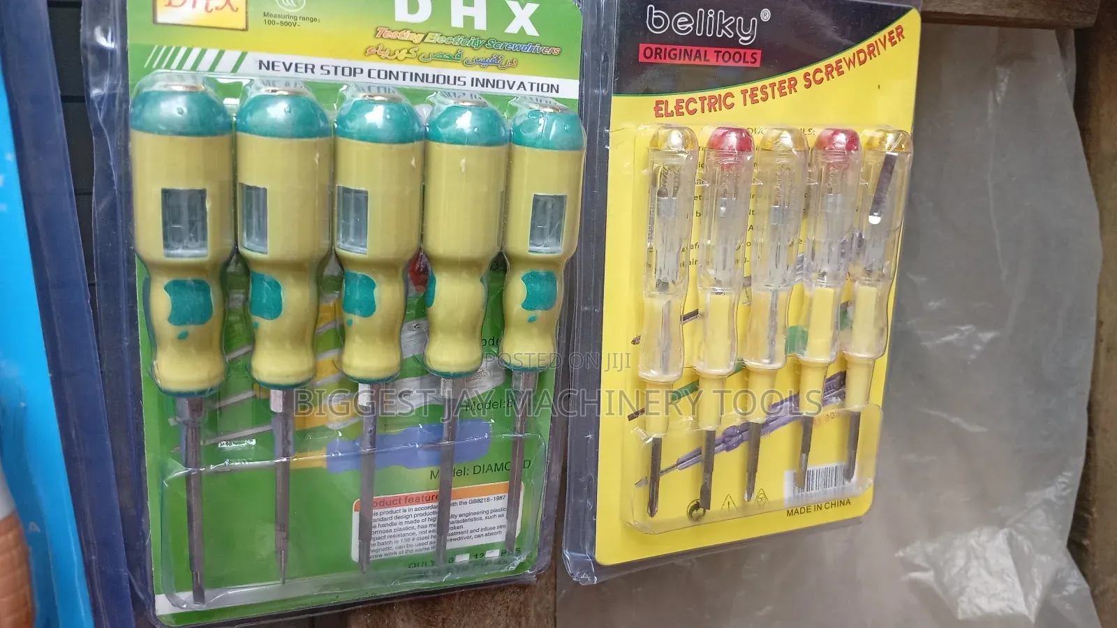 Set of Tester Screwdriver