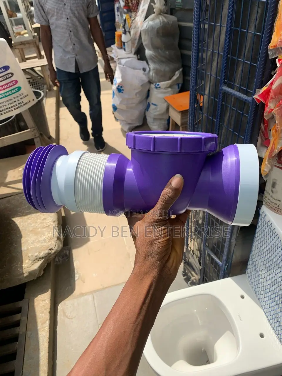 Pan Connector Non Return Valve