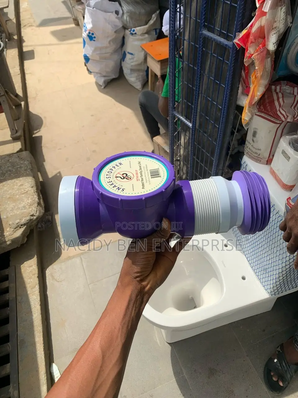 Pan Connector Non Return Valve
